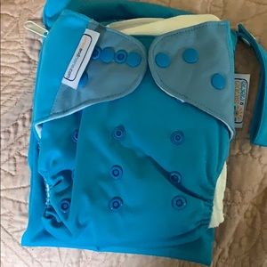 Simba&Mama pocket cloth diaper with small wet bag